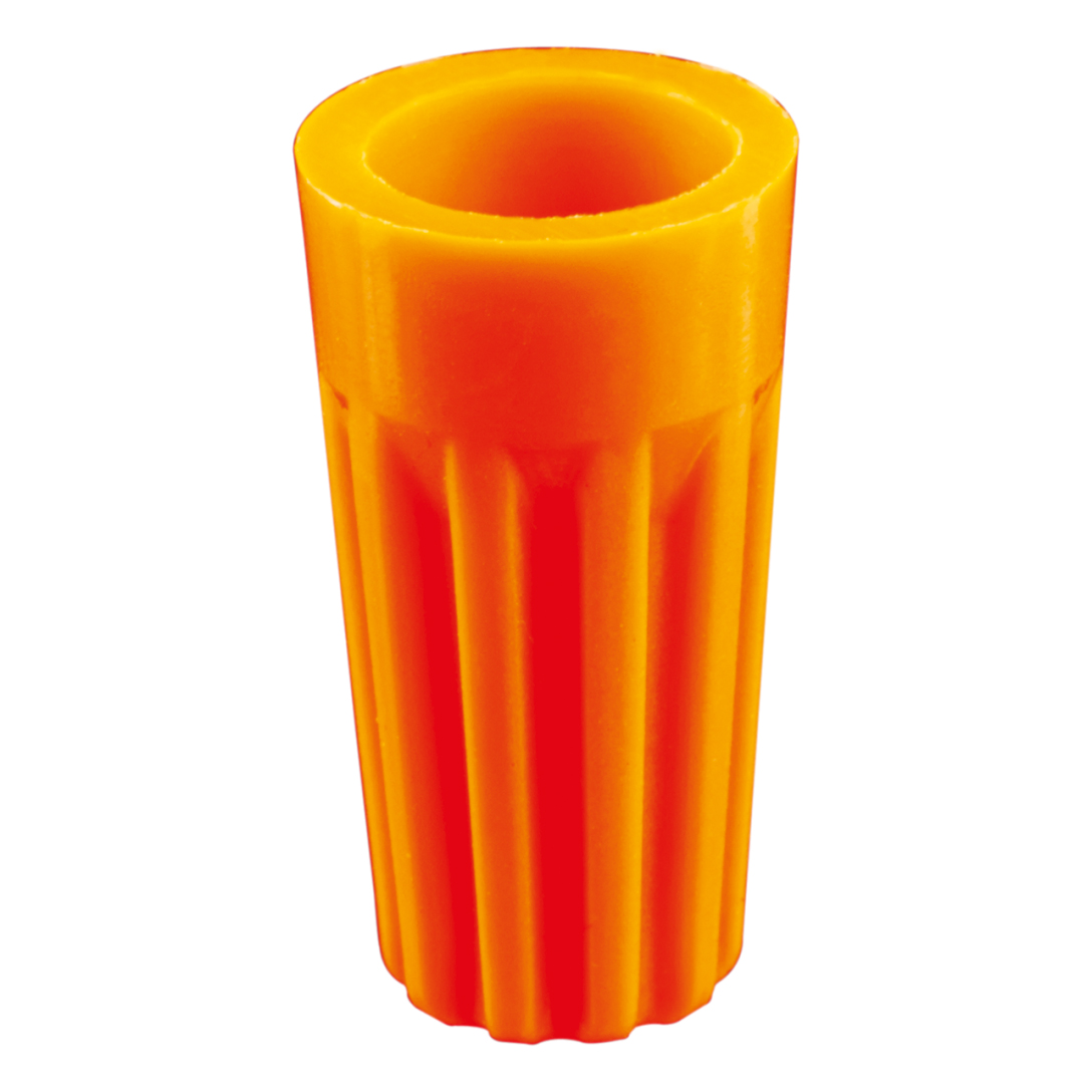 Зажим соединительный изолирующий 2-4мм оранжевый 50 шт